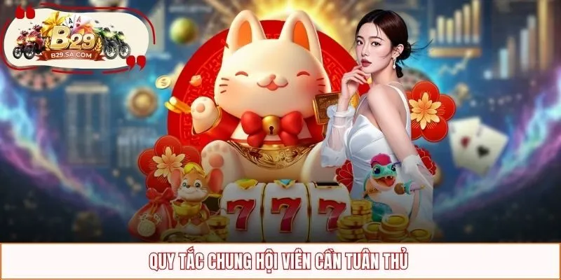 Quy tắc chung hội viên cần tuân thủ
